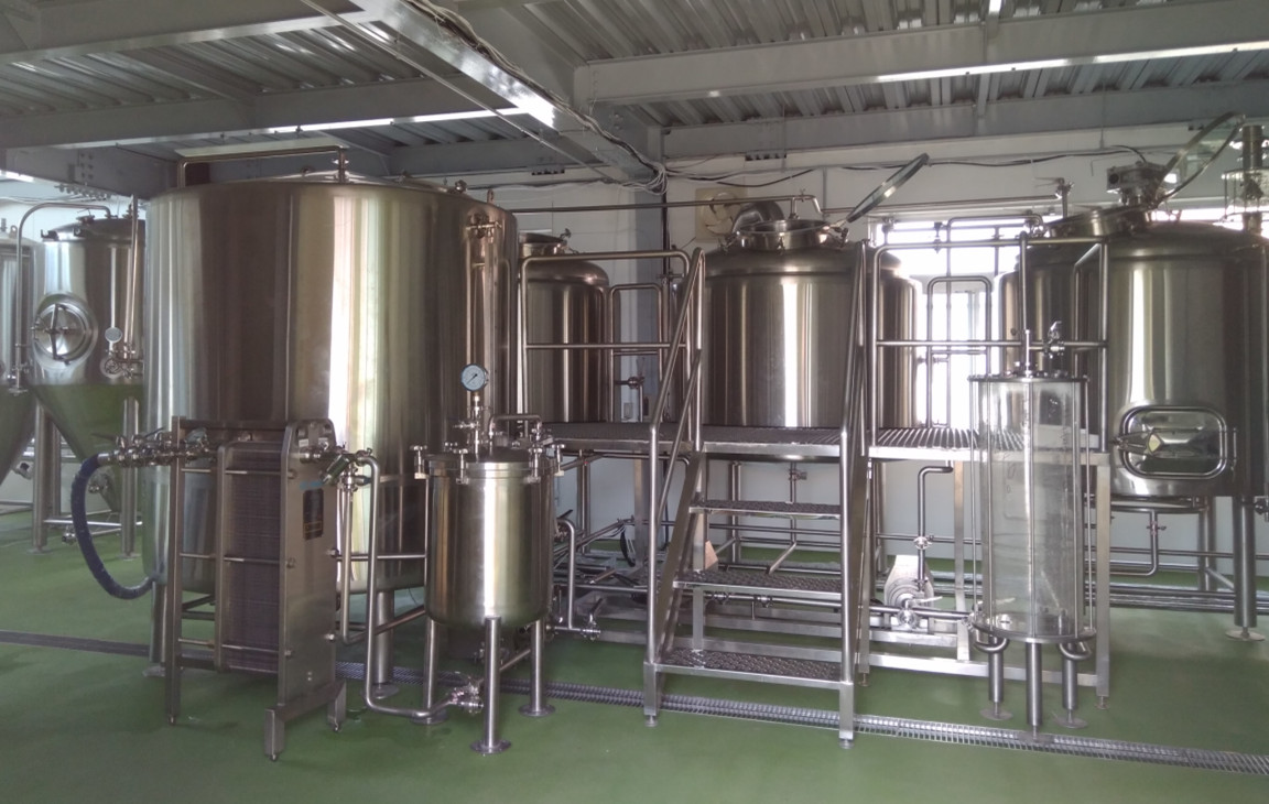 brewery equipment in Japan