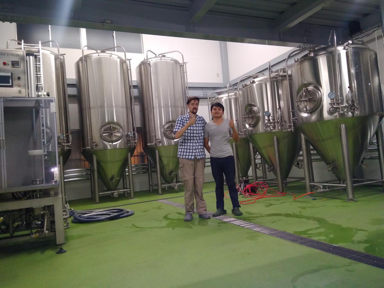 10hl brewery equipment installation