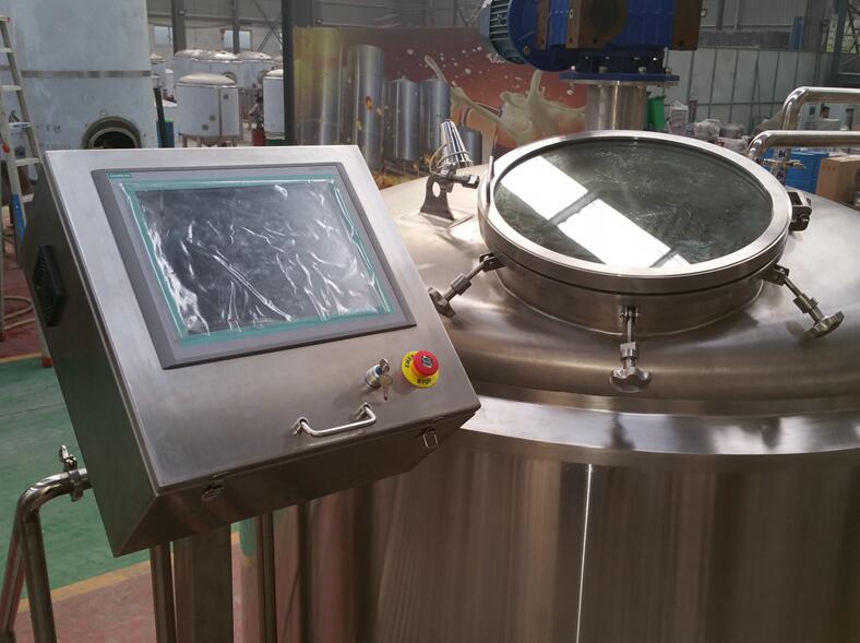control plc cervecería