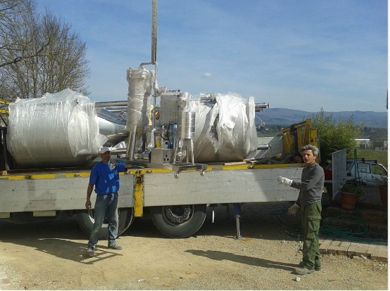 envío de tanques de cervecería 