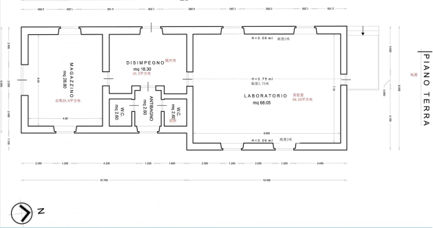conception du plan d'étage de la brasserie
