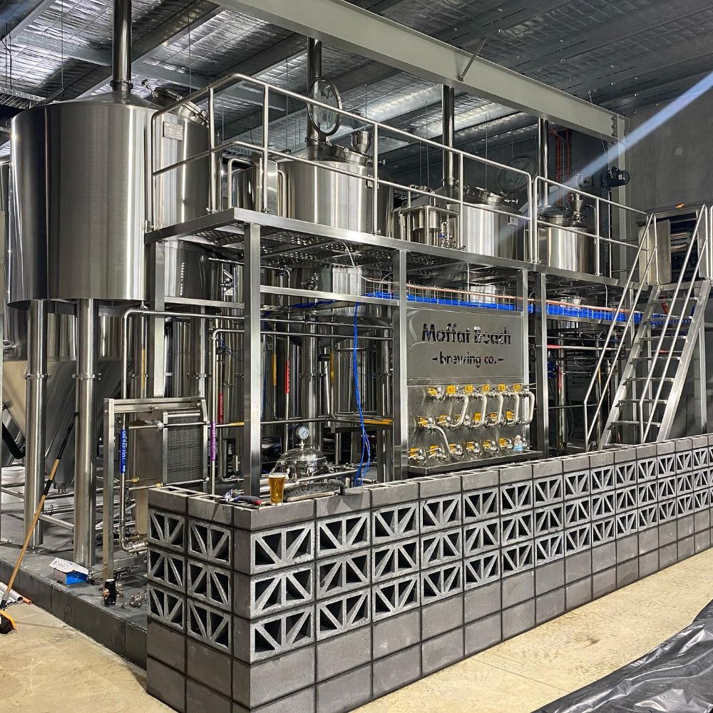 醸造設備、ビール発酵槽、ビール発酵タンク、地ビール醸造システム、ホップガン、オーストラリアの醸造所