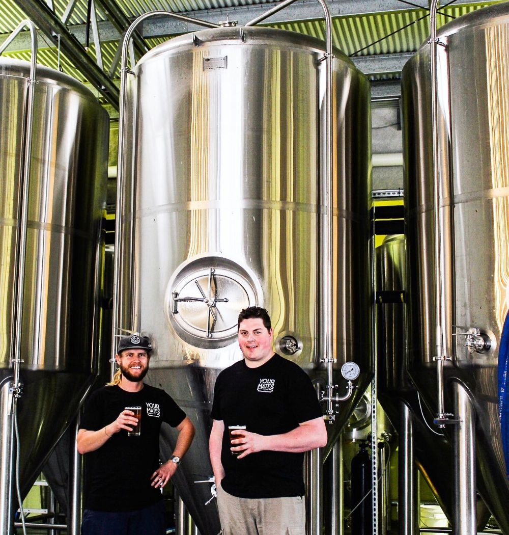 Équipement de brasserie, fermenteur de bière, cuve de fermentation de bière, système de microbrasserie, pistolet à houblon, brasserie en Australie