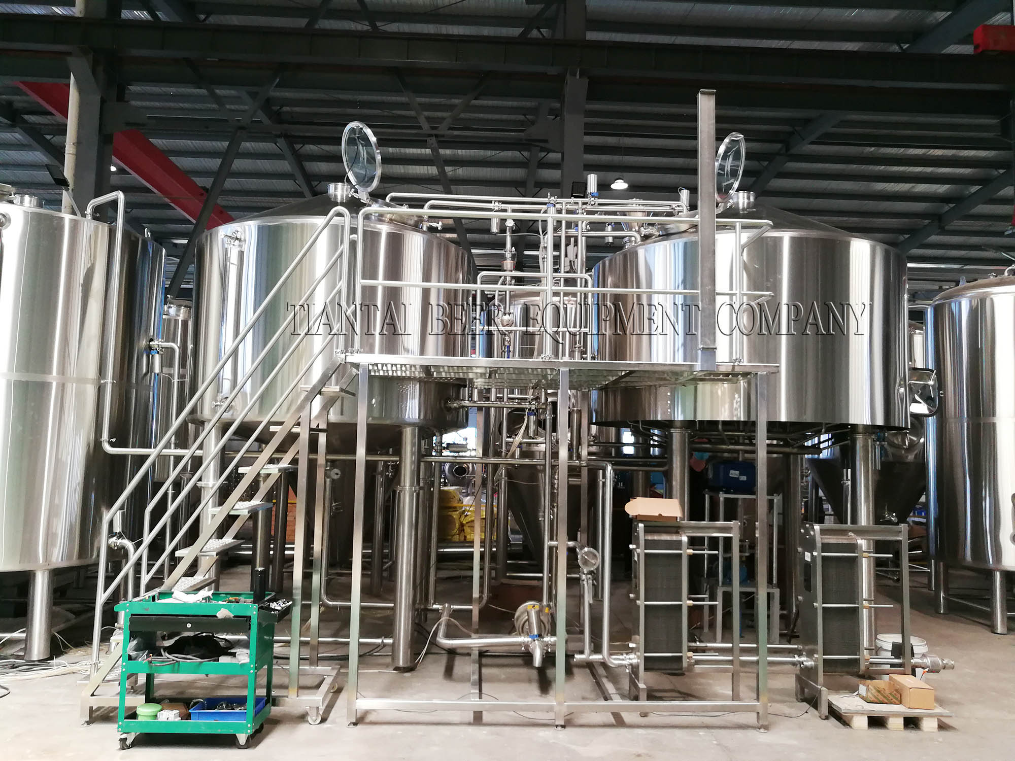 <b>30BBL Brewery system for US customer Ready for shipment</b>