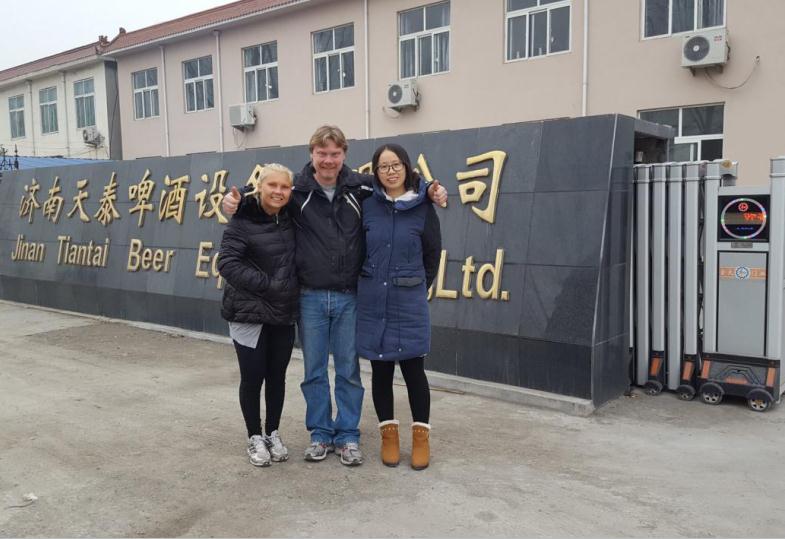 tiantai beer equipment