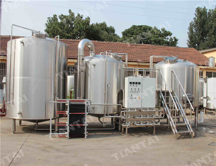 30bbl地ビール醸造所システム2隻醸造所台湾ケース