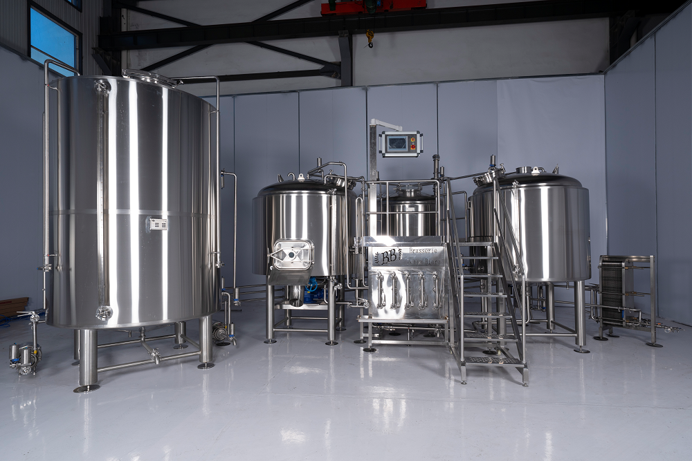 tiantai 3 vessel brewhouse