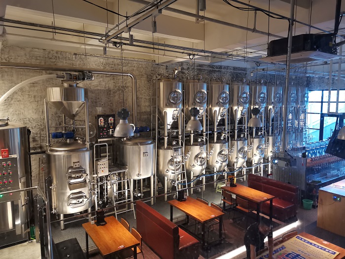 tiantai brewpub equipment brewhouse