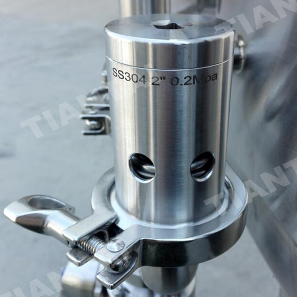 Pressure Relief Valve，brewing process