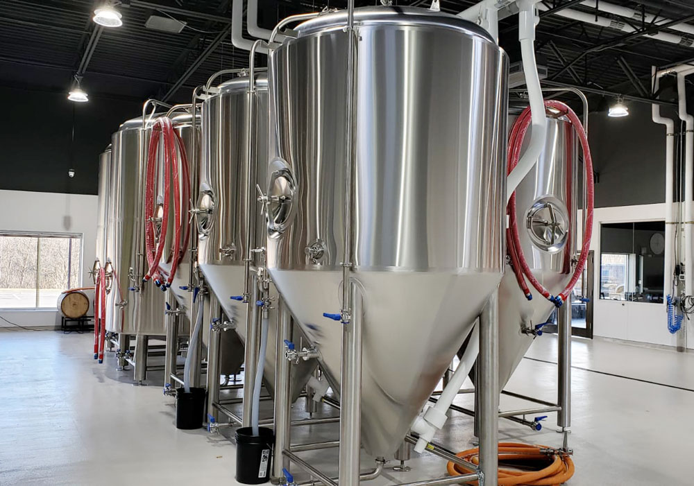 中国ビール設備、ビール製造設備