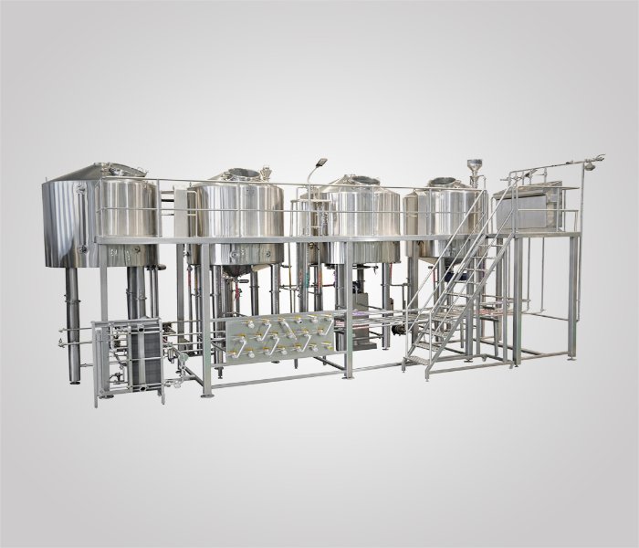 Equipo de cerveza de maceración de calentamiento de vapor de acero inoxidable 2000L