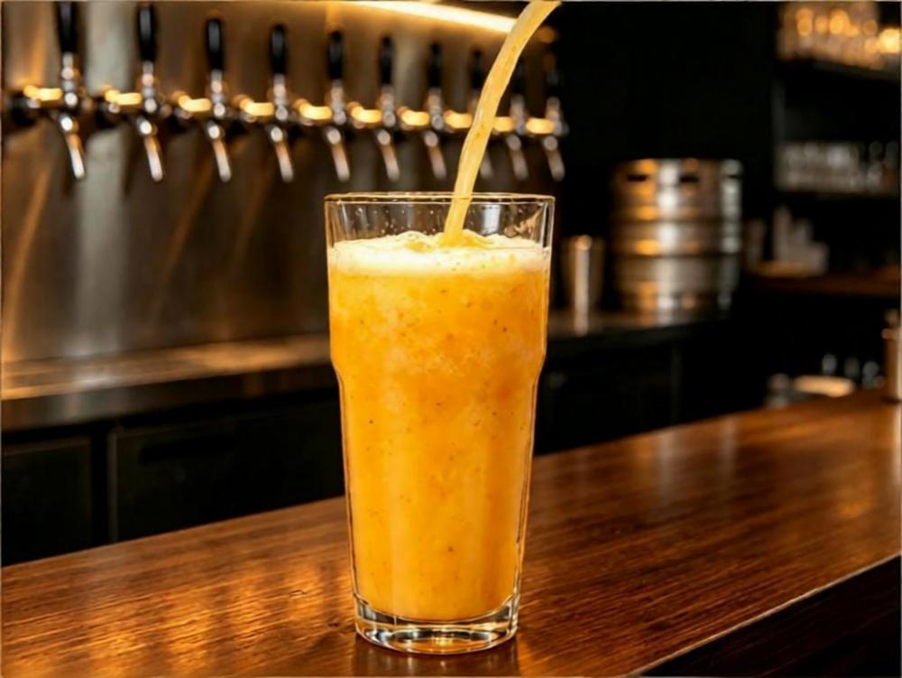 Fruit puree brewing process-Tiantai