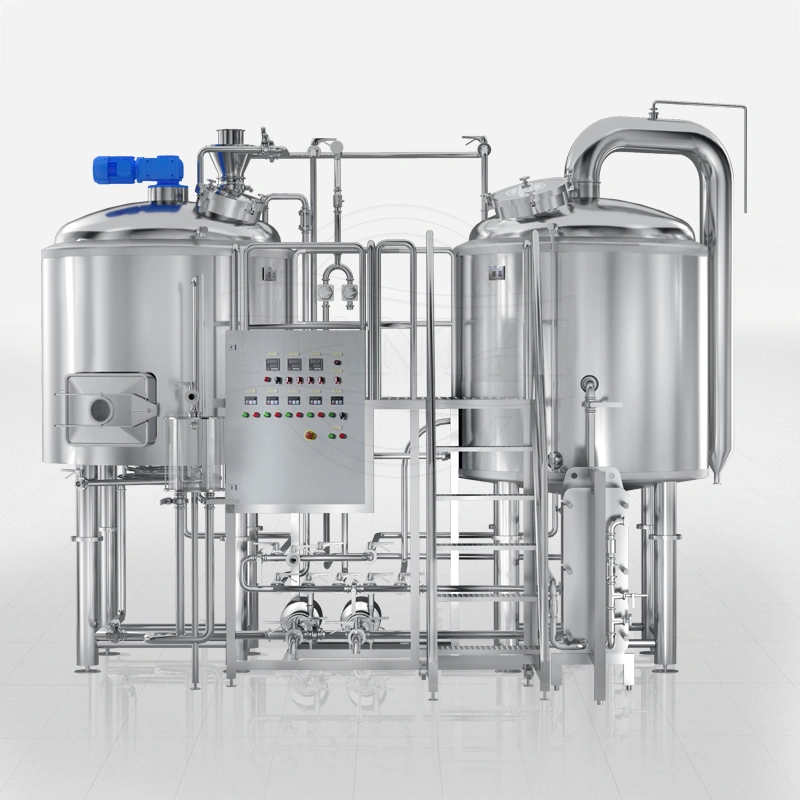 Sistema de elaboración de cerveza artesanal de 1500L