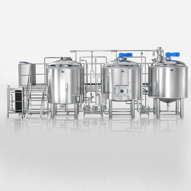 Sistema de elaboración de cerveza artesanal de 1500L