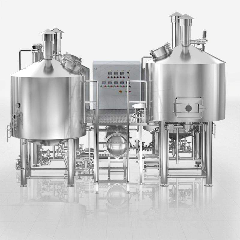 Sistema de elaboración de cerveza artesanal de 1500L