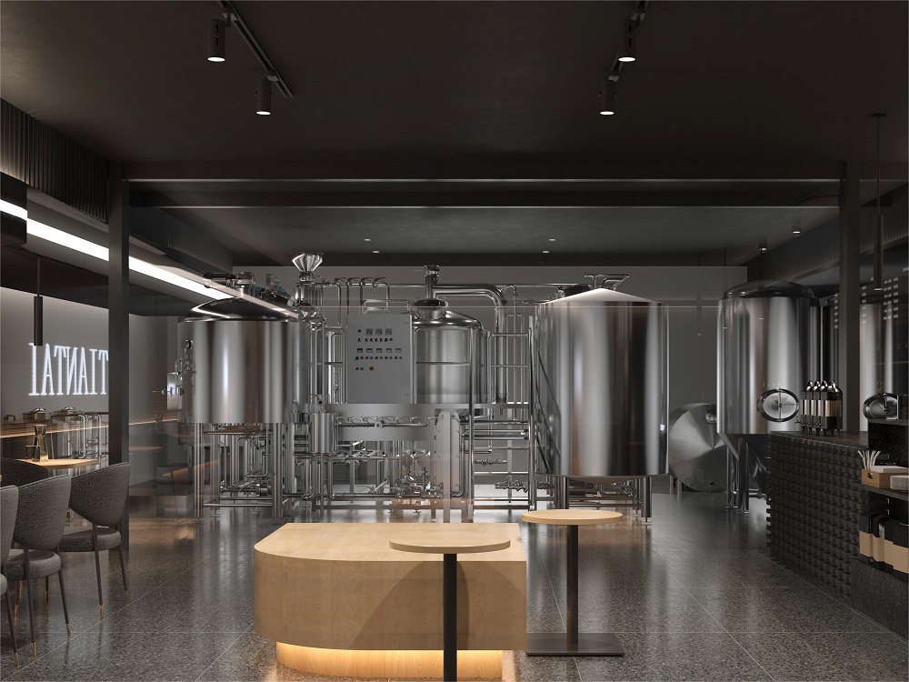 Bar designed by Shandong Tiantai Beer Equipment