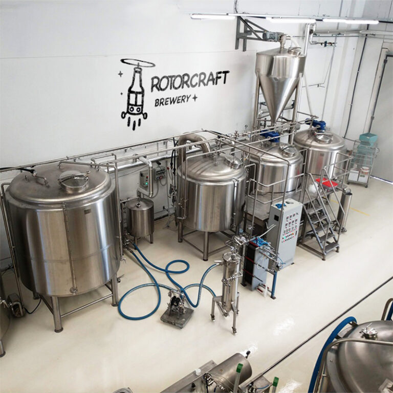 ロータークラフト醸造所-2000Lビール設備-1