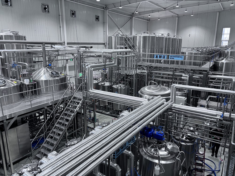 Проект оборудования для крафтовой пивоварни Кейс 1-Тянтай