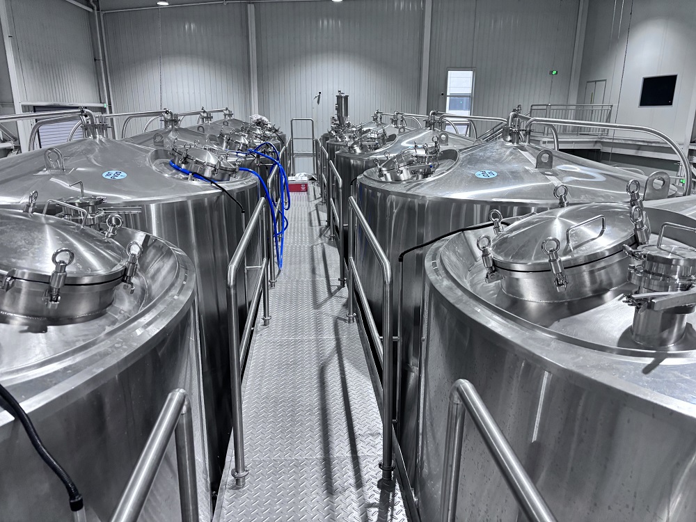 Проект оборудования для крафтовой пивоварни Case 2-Tiantai