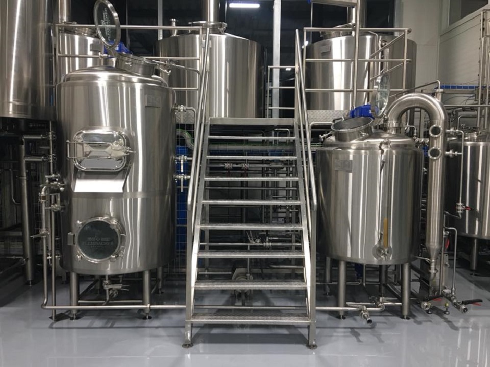 комбинированная пивоварня с двумя емкостями - Тяньтай